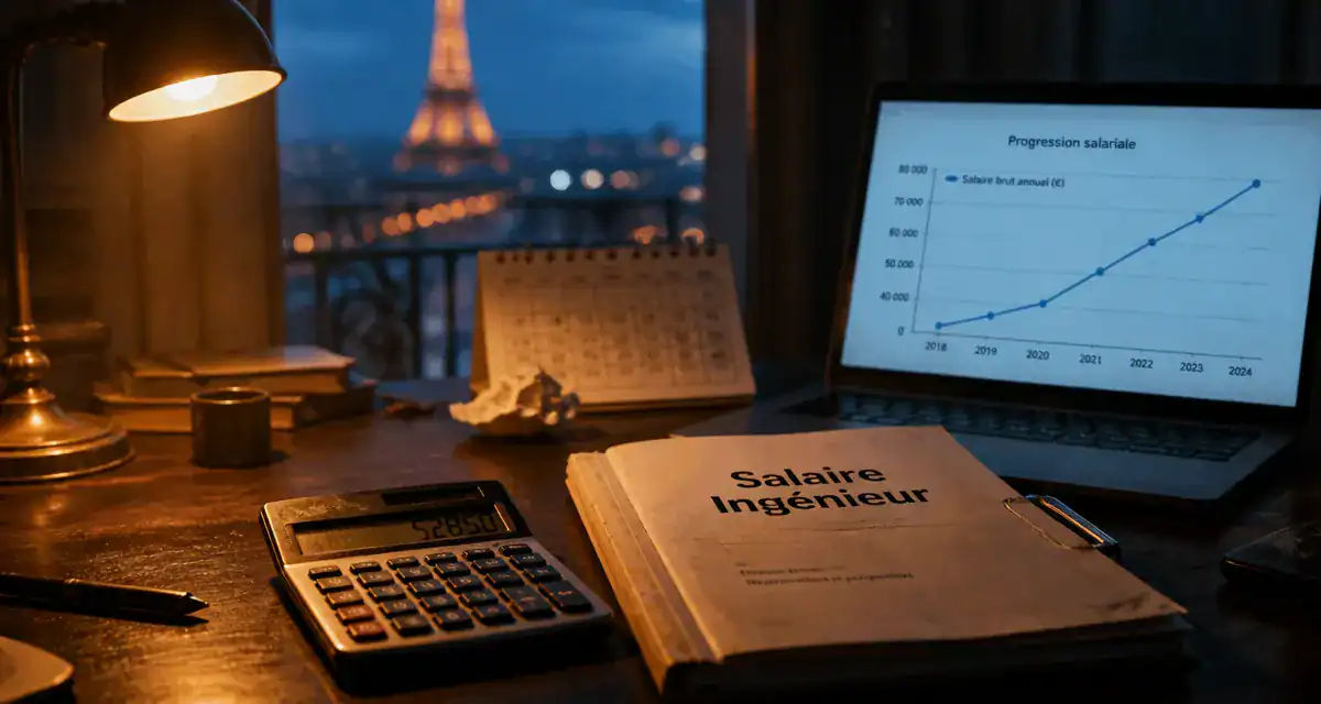 Combien gagne un ingénieur en France ? médiane 64 000 €