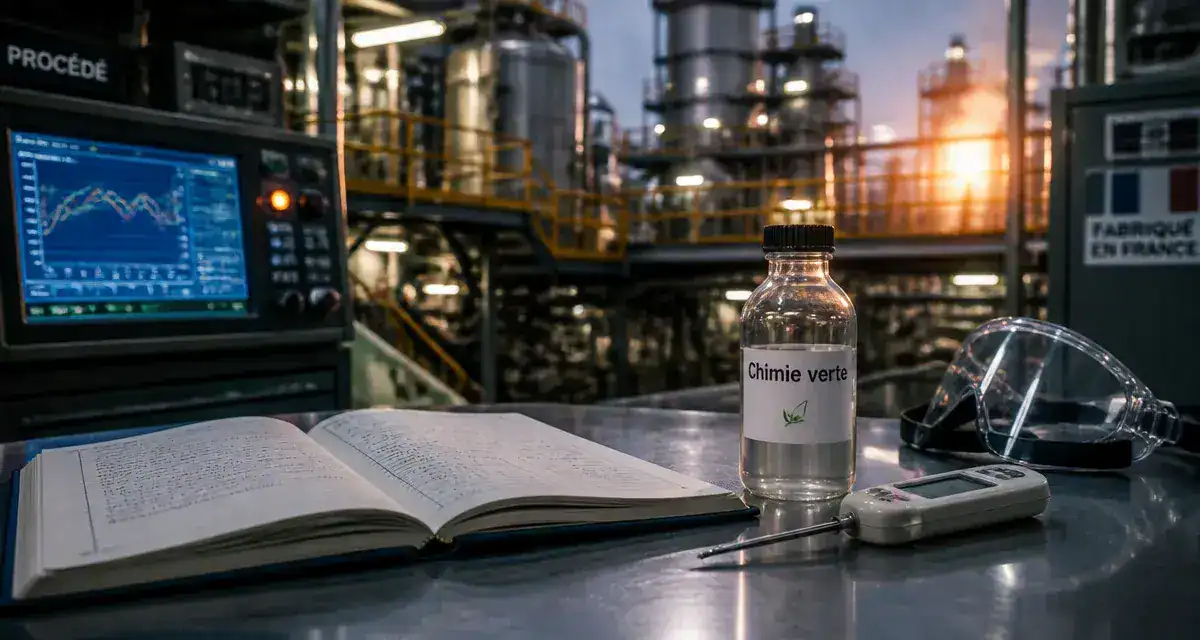 Entreprises chimie en France : cahier technique et usine chimique