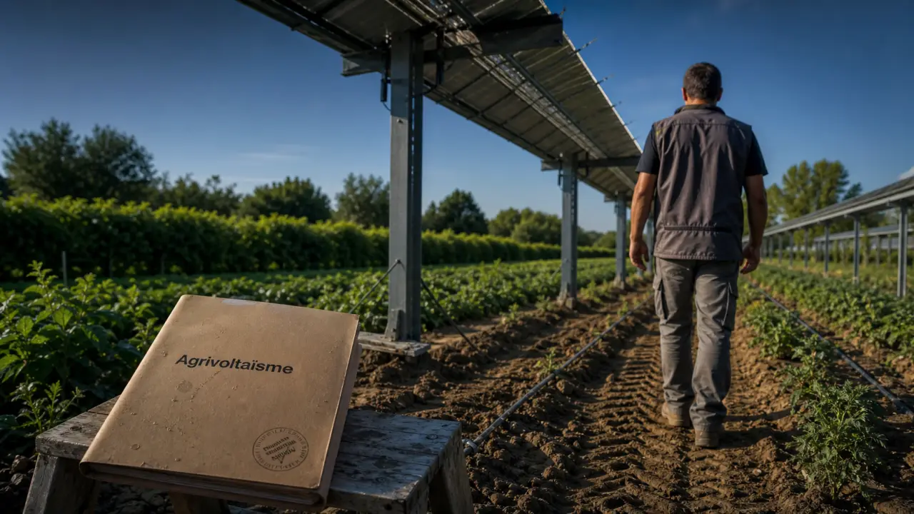 Agrivoltaïsme Toulouse : parcelle éligible et panneaux au-dessus des cultures