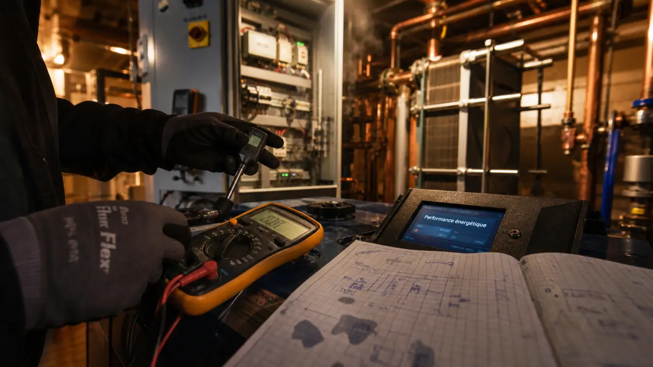 BUT - métiers de la transition et de l'efficacité énergétiques : test énergie bâtiment en industrie