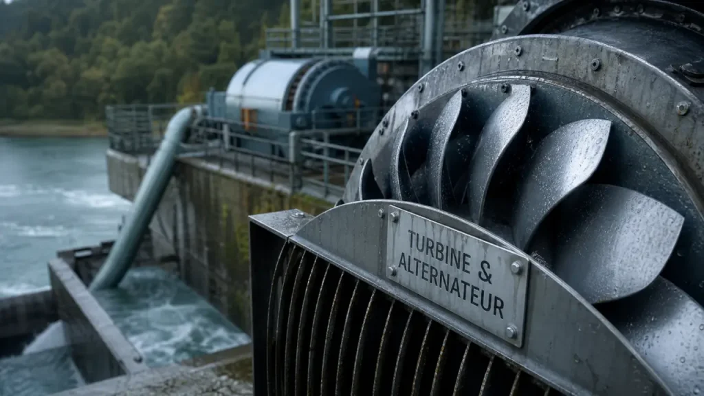 Quand l’eau devient électricité : turbine, barrage et limites de l’énergie hydraulique