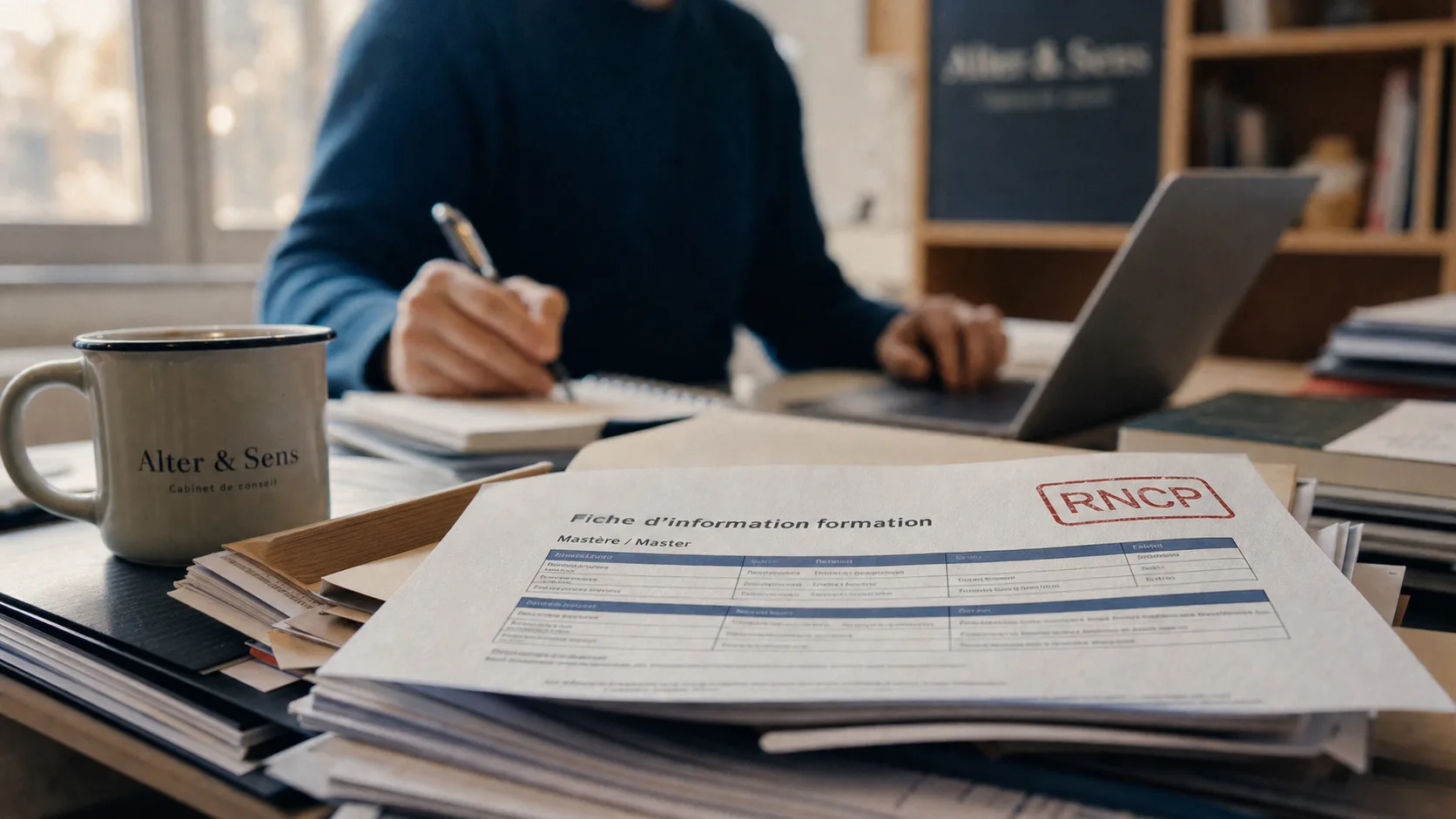 Mastère définition avec RNCP et différence master, bureau conseil