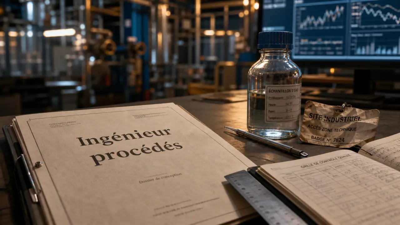 Emploi ingénieur chimiste : dossier procédés et laboratoire en chantier