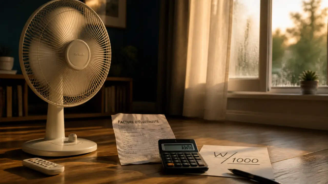 Est ce qu'un ventilateur consomme beaucoup ? kWh et facture d’électricité