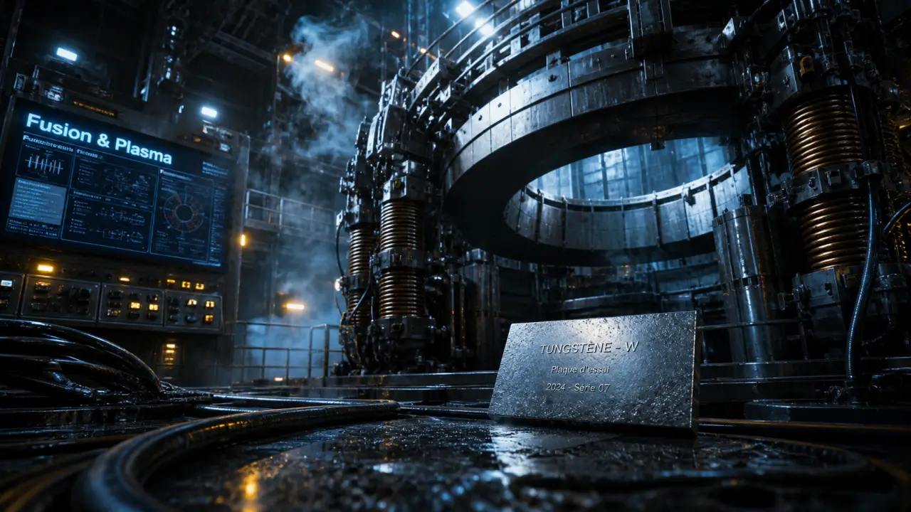 Réacteur à fusion : tokamak et tungstène à 150 millions de degrés