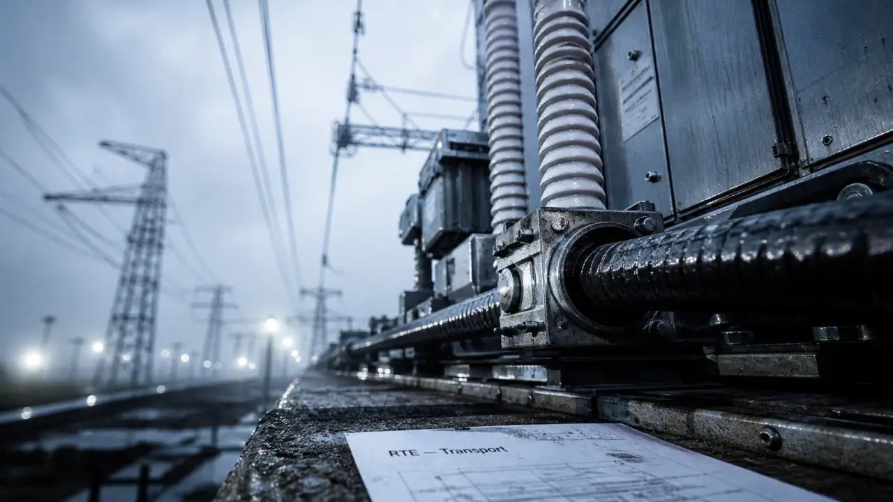 RTE electricite de france : transport haute tension