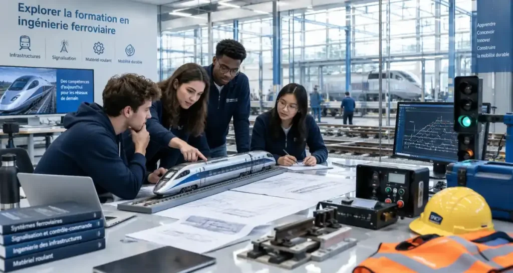 Explorer la formation en ingénierie ferroviaire : Comprendre les enjeux et les débouchés !