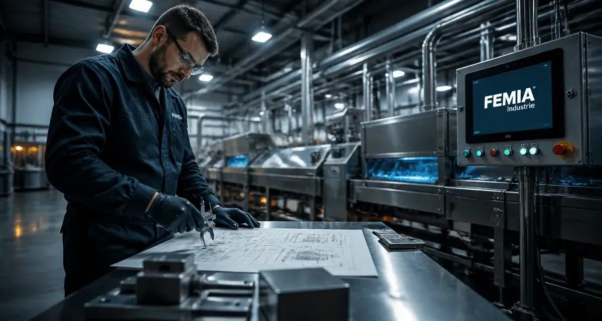 femia industrie : technicien sur chaîne de production agroalimentaire