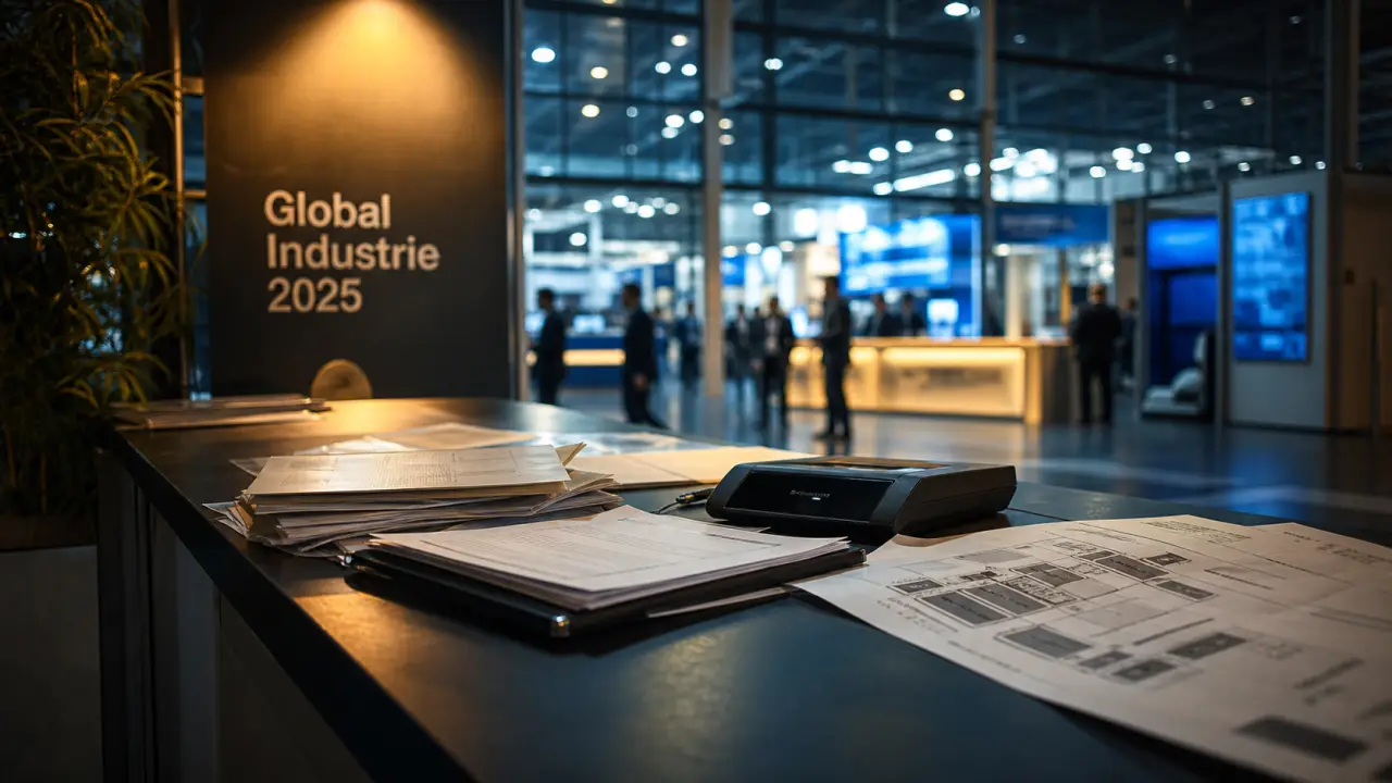 global industrie 2025 à Eurexpo Lyon, salon industriel