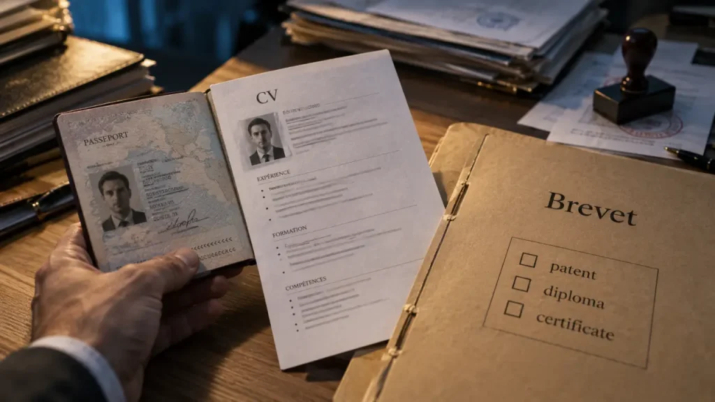 Brevet en anglais : patent pour une invention, diploma ou certificate pour un diplôme