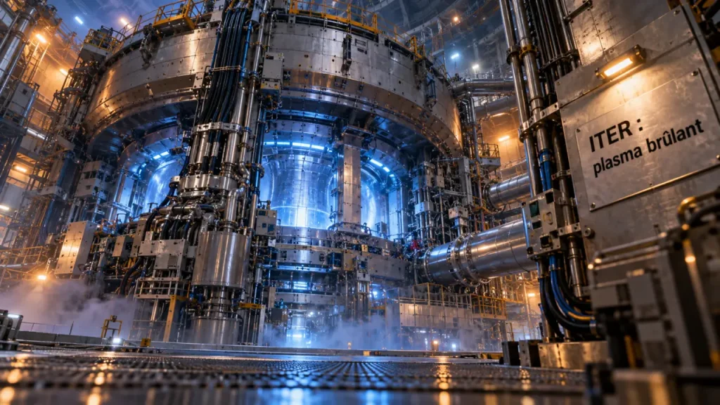 ITER et la fusion nucléaire : 500 MW visés, mais aucune électricité produite