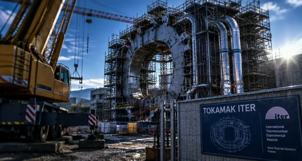 ITER est un tokamak expérimental, pas une centrale électrique