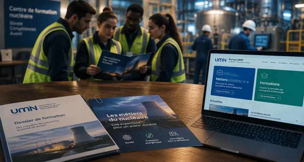 Université des Métiers du Nucléaire : 450 formations et quatre accès à la filière